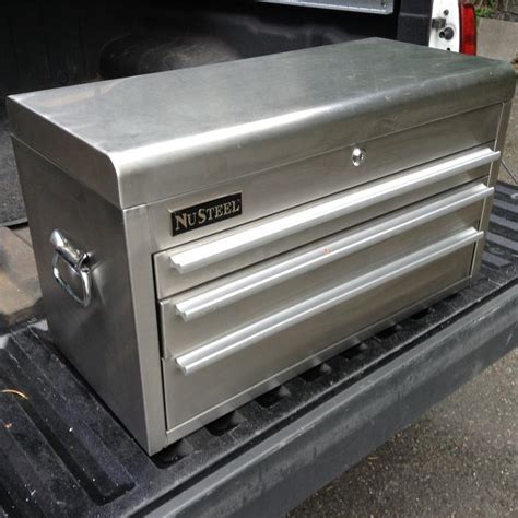 nu steel tool box|nu steel S/s Tool s/5 1.5 mm Gold Finish, Shiny .